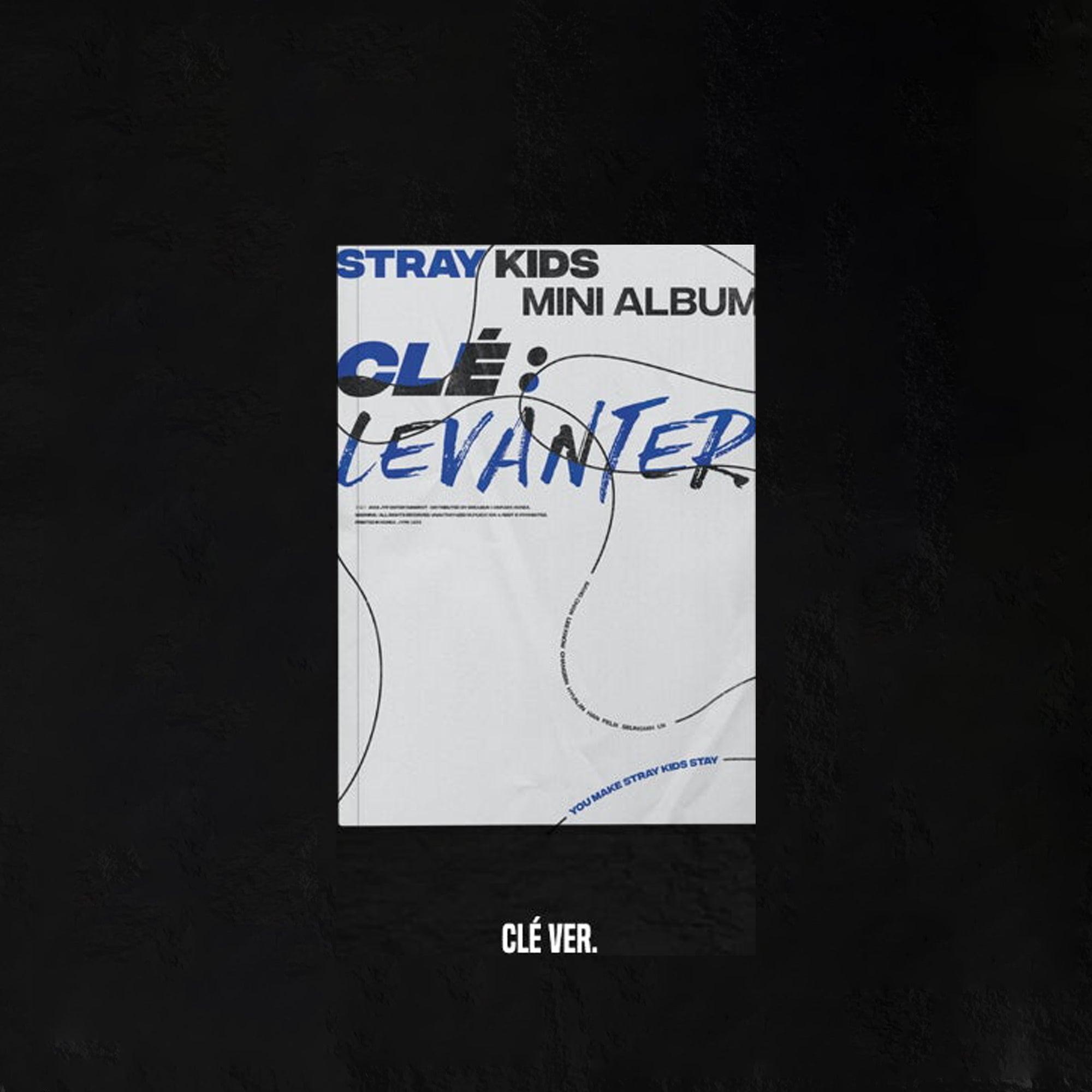STRAY KIDS MINI ALBUM 'CLE : LEVANTER' (REGULAR VERSION) CLE VERSION COVER