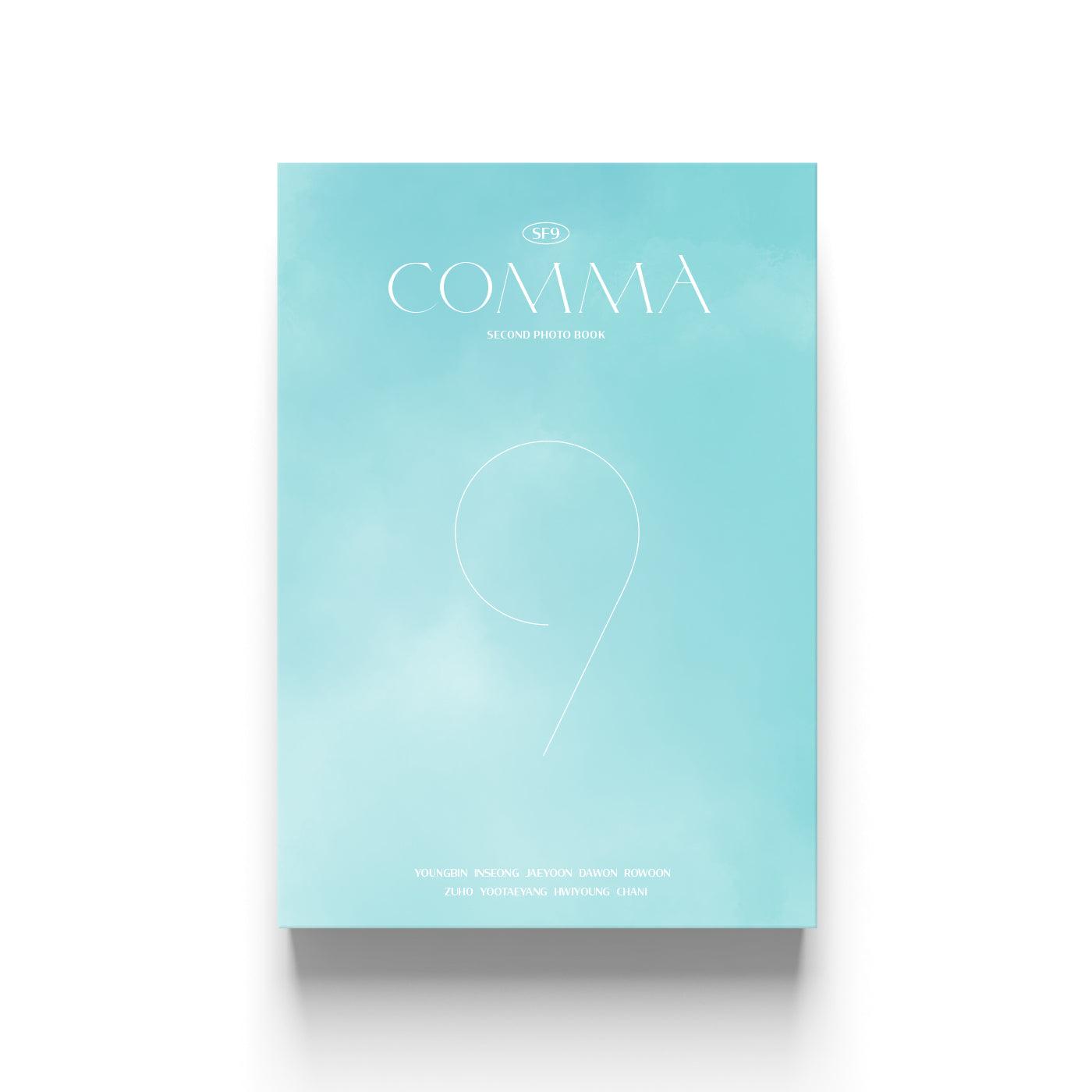 SF9 2ND PHOTO BOOK 'COMMA' COVER