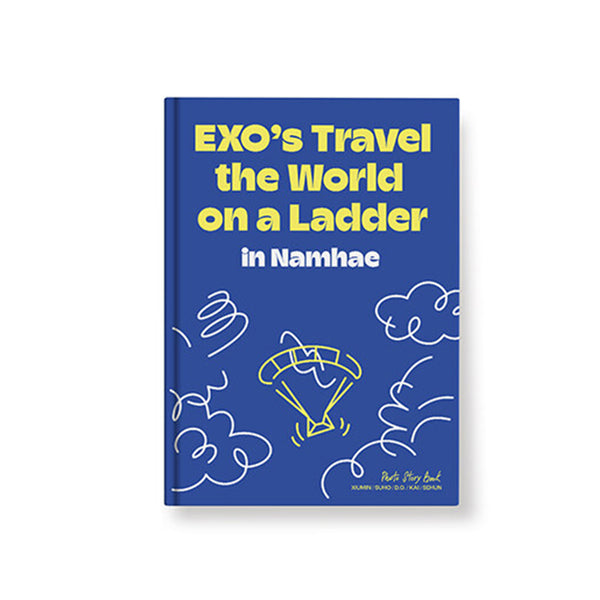 EXO 'EXO'S TRAVEL THE WORLD ON A LADDER IN NAMHAE' PHOTO STORY BOOK COVER