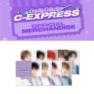 CRAVITY 'C-EXPRESS OFFICIAL MERCHANDISE PHOTO CARD SET'