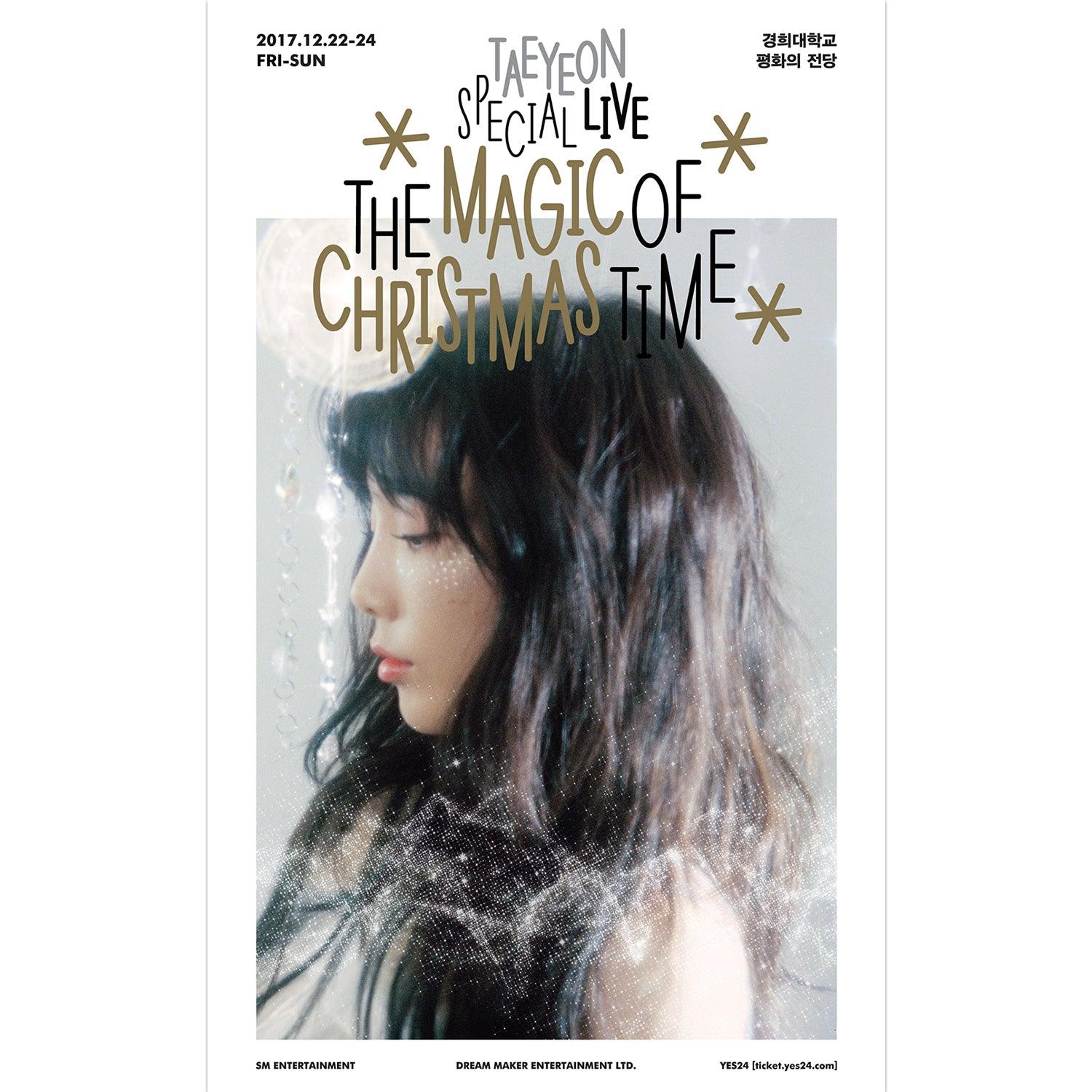 TAEYEON 'THE MAGIC OF CHRISTMAS TIME' SPECIAL LIVE  DVD