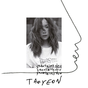 TAEYEON 3RD MINI ALBUM 'SOMETHING NEW' + POSTER