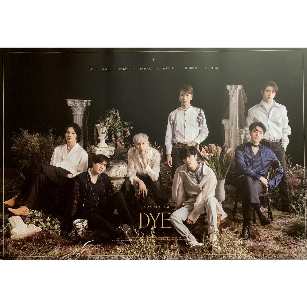 GOT7 MINI ALBUM 'DYE' POSTER ONLY - KPOP REPUBLIC