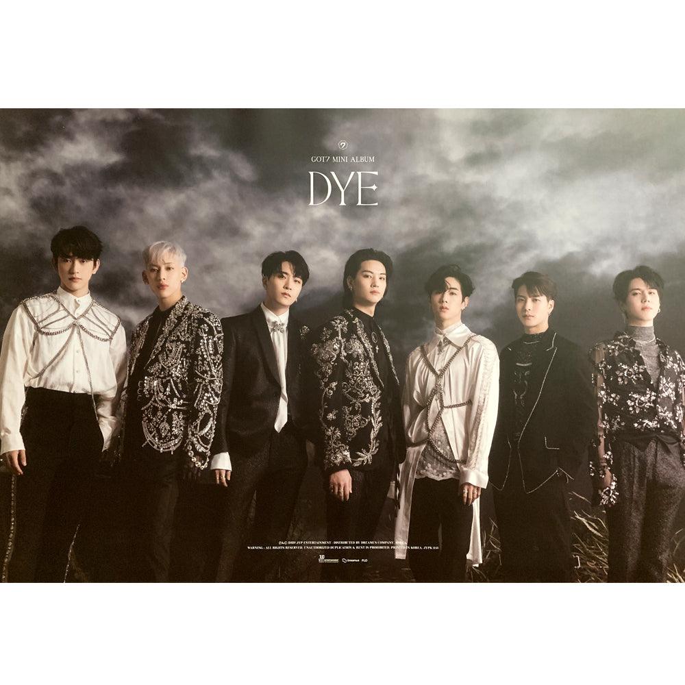 GOT7 MINI ALBUM 'DYE' POSTER ONLY - KPOP REPUBLIC