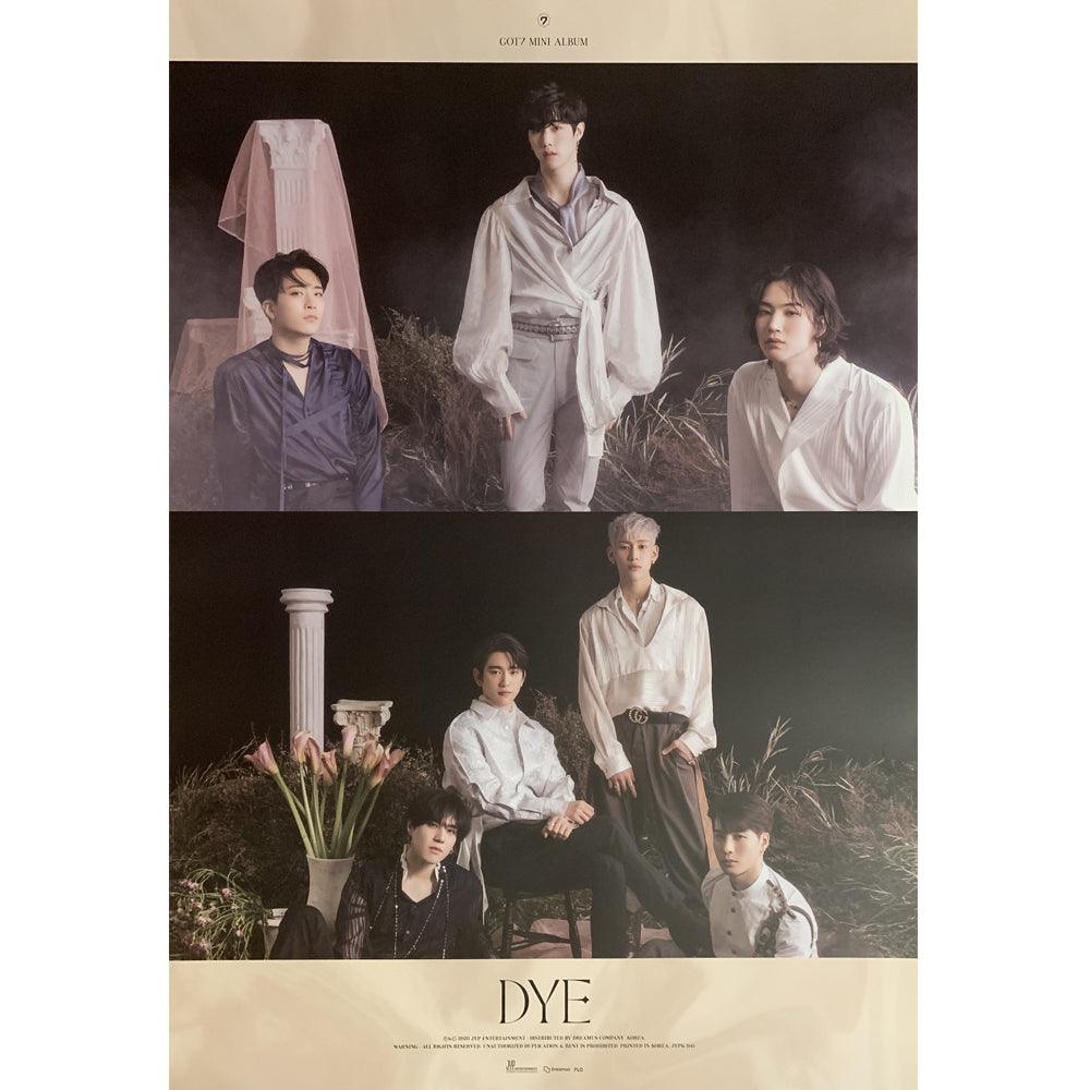 GOT7 MINI ALBUM 'DYE' POSTER ONLY - KPOP REPUBLIC