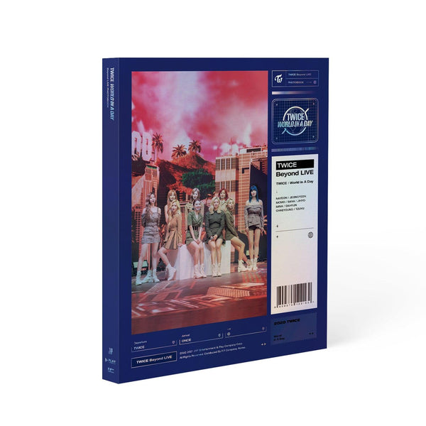 TWICE 'BEYOND LIVE : WORLD IN A DAY' PHOTO BOOK + POSTER - KPOP REPUBLIC