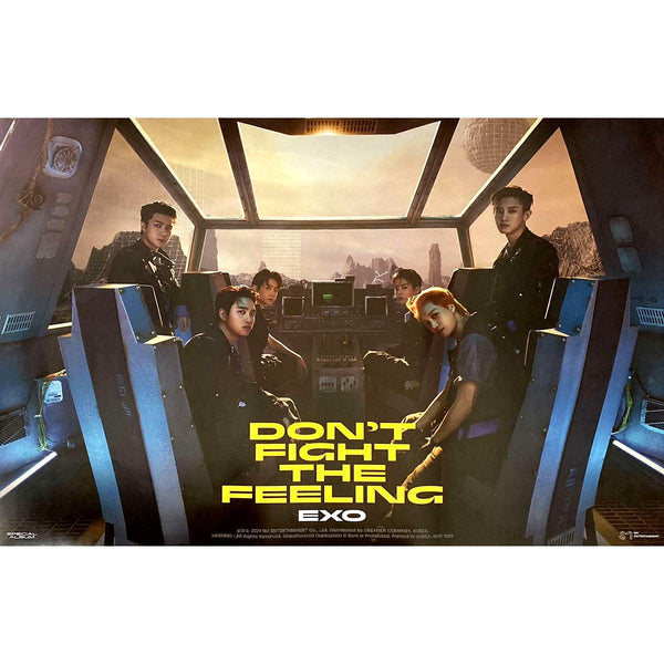 EXO SPECIAL ALBUM 'DON'T FIGHT THE FEELING' (PHOTO BOOK) POSTER ONLY