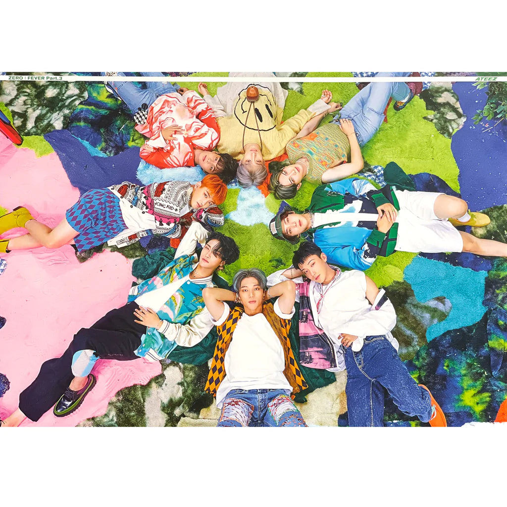 ATEEZ 7th Mini Album 'Zero : Fever Part.3' Poster Only l KPOP REPUBLIC