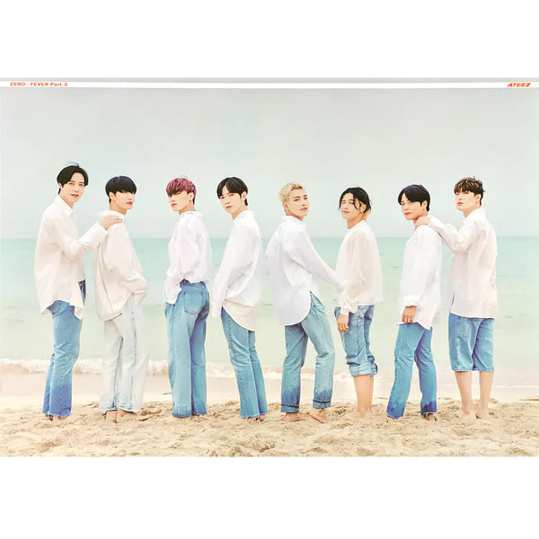 ATEEZ 7TH MINI ALBUM 'ZERO : FEVER PART.3' POSTER Diary