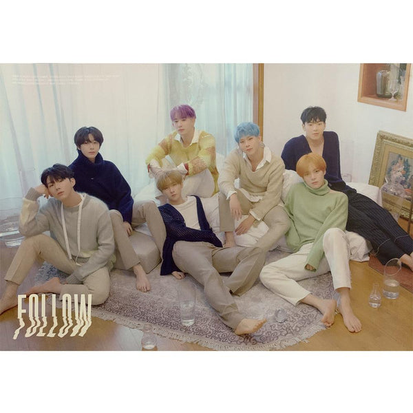 MONSTA X 7TH MINI ALBUM 'FOLLOW-FIND YOU' POSTER ONLY