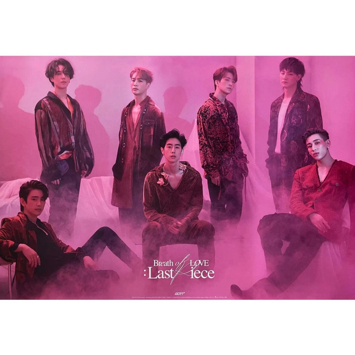 GOT7 4TH ALBUM 'BREATH OF LOVE : LAST PIECE' POSTER ONLY - KPOP REPUBLIC