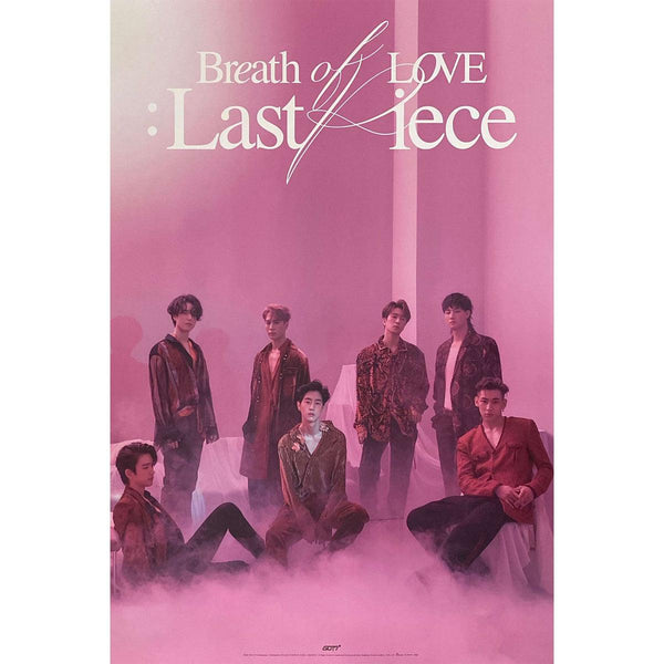 GOT7 4TH ALBUM 'BREATH OF LOVE : LAST PIECE' POSTER ONLY
