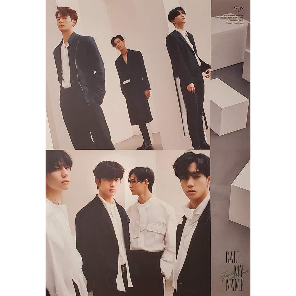 GOT7 MINI ALBUM 'CALL MY NAME' POSTER ONLY - KPOP REPUBLIC