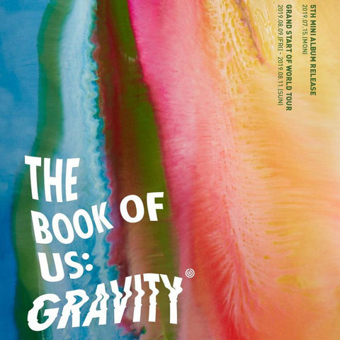 DAY6 5TH MINI ALBUM 'THE BOOK OF US : GRAVITY' + POSTER - KPOP REPUBLIC