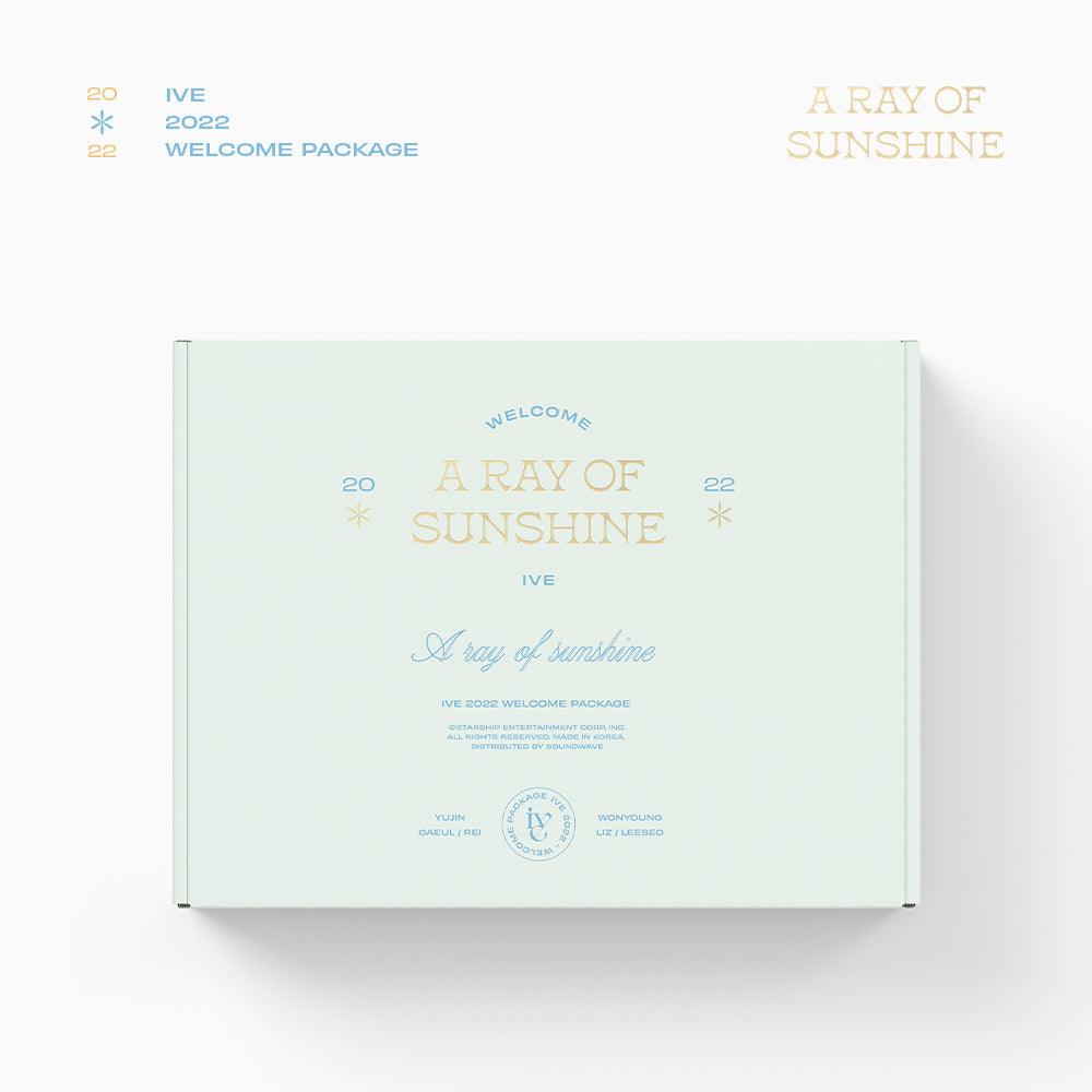 IVE '2022 WELCOME PACKAGE : A RAY OF SUNSHINE' COVER