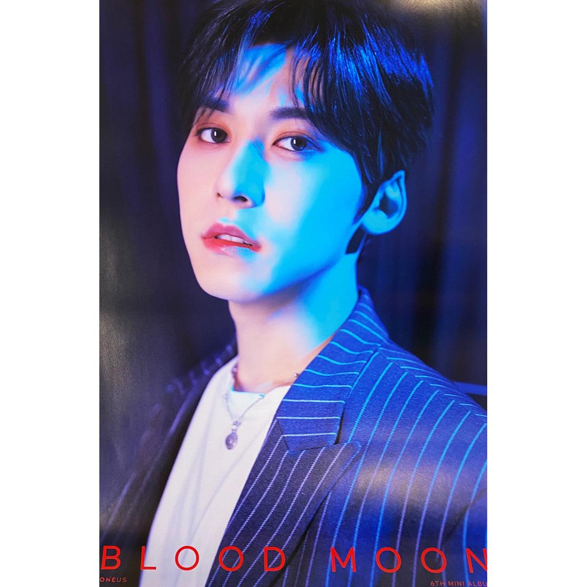 ONEUS 6TH MINI ALBUM 'BLOOD MOON' POSTER ONLY - KPOP REPUBLIC