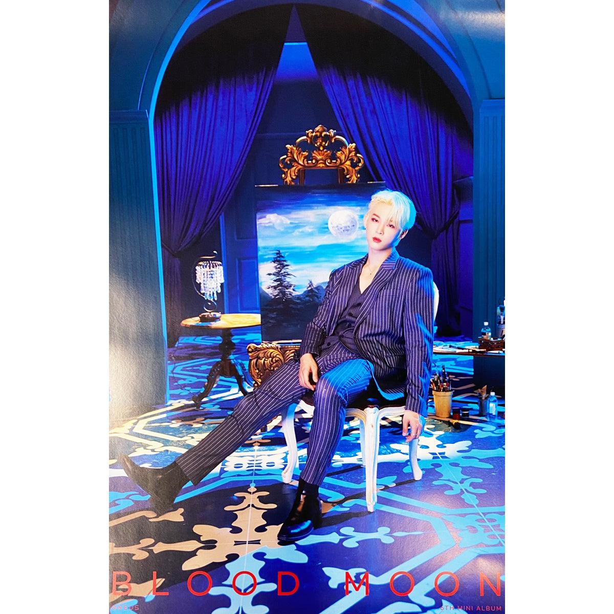 ONEUS 6TH MINI ALBUM 'BLOOD MOON' POSTER ONLY - KPOP REPUBLIC