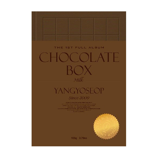 YANG YOSEOP (HIGHLIGHT) 1ST ALBUM 'CHOCOLATE BOX' MILK COVER