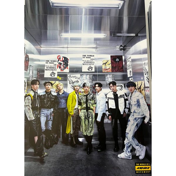 ATEEZ ALBUM 'THE WORLD EP.1 : MOVEMENT' POSTER Diary