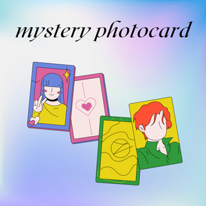 MYSTERY PHOTOCARD PACK COVER