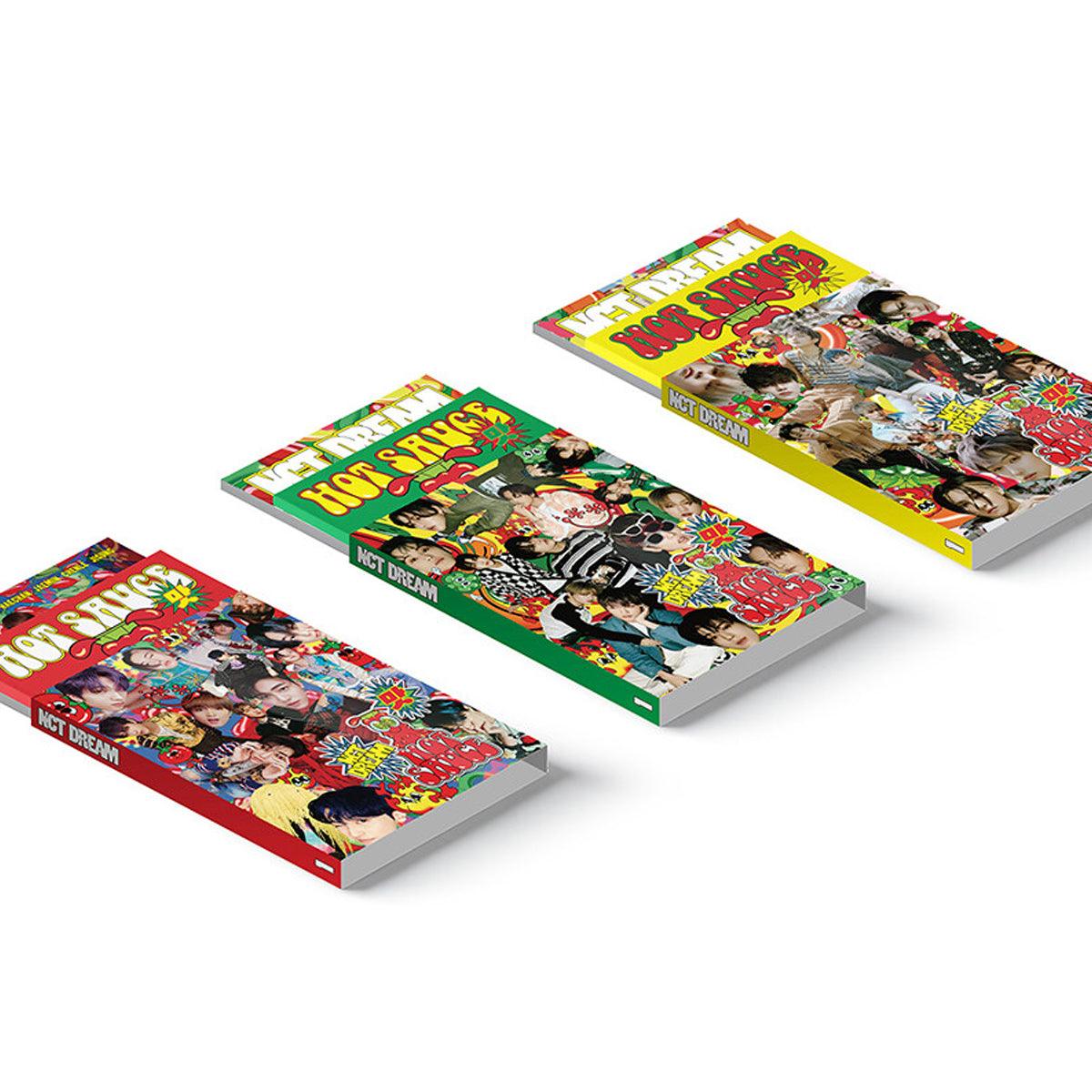 NCT DREAM 1ST ALBUM 'HOT SAUCE' (PHOTO BOOK) SET COVER
