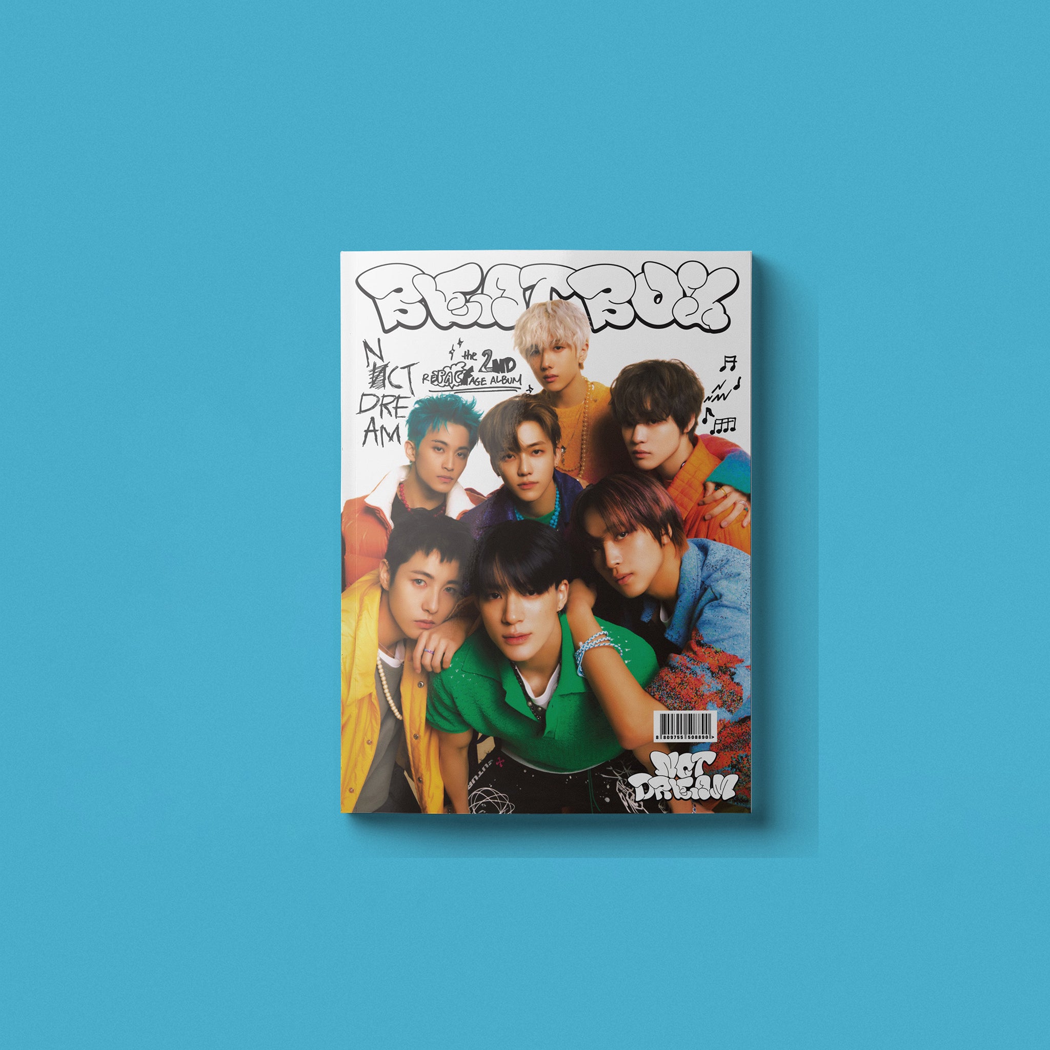 NCT DREAM 2ND ALBUM REPACKAGE 'BEATBOX' (PHOTOBOOK) NEW SCHOOL VERSION COVER