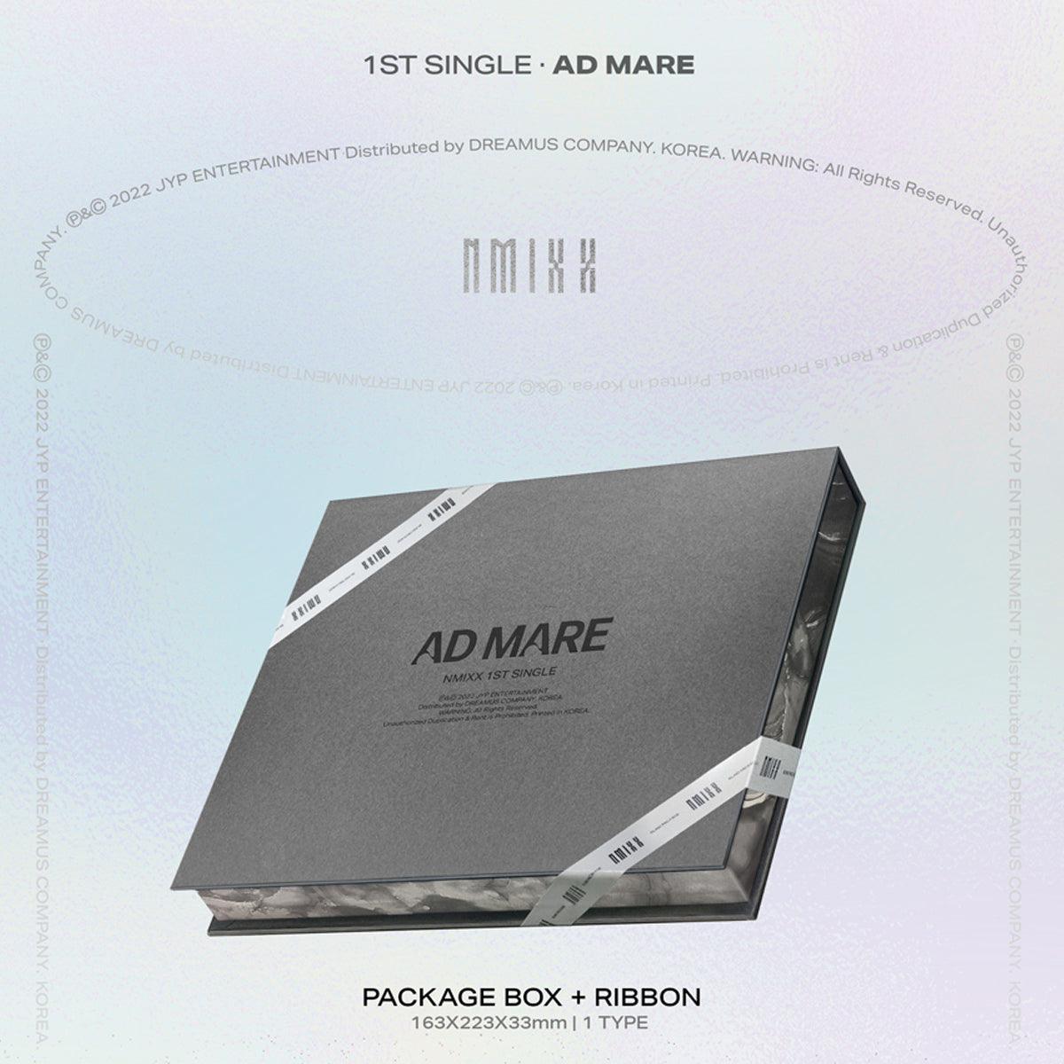 NMIXX 1ST SINGLE ALBUM 'AD MARE' (LIMITED) + POSTER - KPOP REPUBLIC