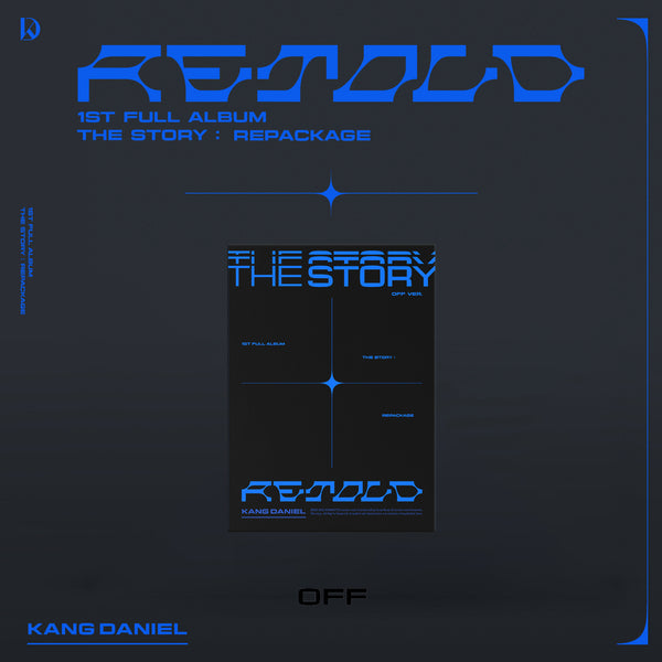 KANG DANIEL 1ST FULL ALBUM REPACKAGE 'RETOLD' OFF VERSION COVER