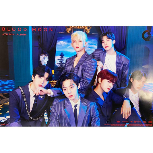 ONEUS 6TH MINI ALBUM 'BLOOD MOON' POSTER ONLY - KPOP REPUBLIC