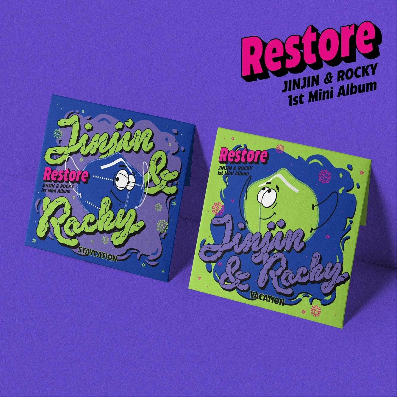 JINJIN & ROCKY (ASTRO) 1ST MINI ALBUM 'RESTORE' DETAIL