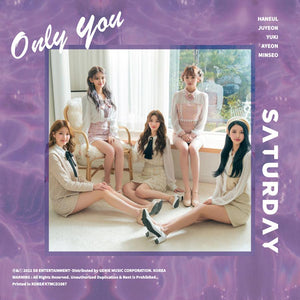 SATURDAY 5TH SINGLE ALBUM 'ONLY YOU'