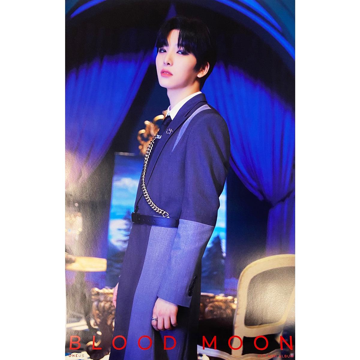 ONEUS 6TH MINI ALBUM 'BLOOD MOON' POSTER ONLY - KPOP REPUBLIC