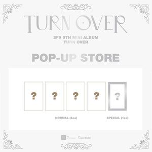 SF9 'TURN OVER POP-UP STORE TRADING CARD'