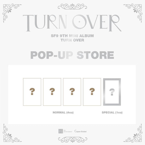 SF9 'TURN OVER POP-UP STORE TRADING CARD'