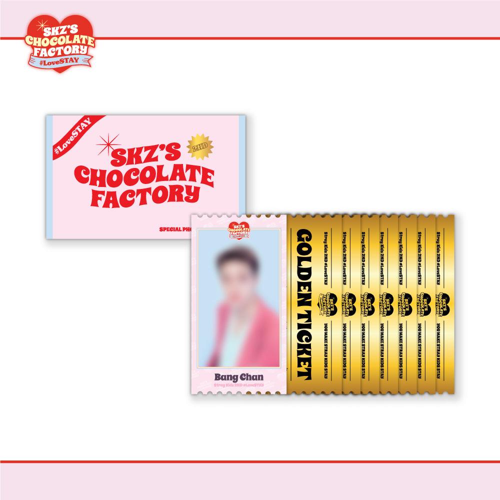 STRAY KIDS '2ND #LOVESTAY SKZ'S CHOCOLATE FACTORY SPECIAL PHOTO TICKET SET' COVER