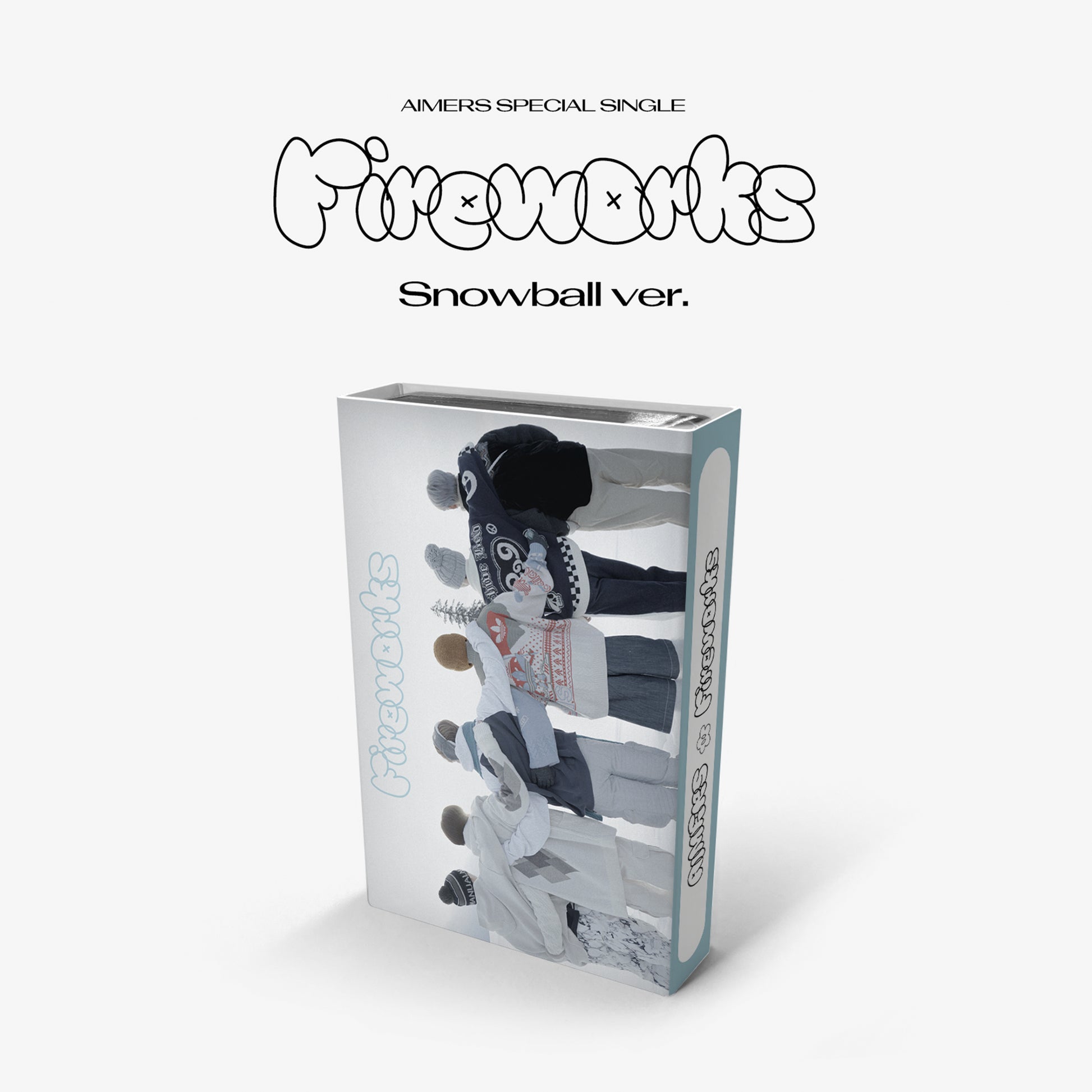 AIMERS SPECIAL SINGLE ALBUM 'FIREWORKS' (NEMO) SNOWBALL VERSION COVER