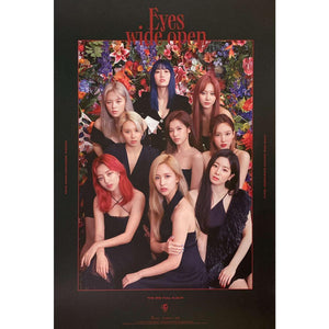  TWICE 2ND ALBUM 'EYES WIDE OPEN' POSTER ONLY