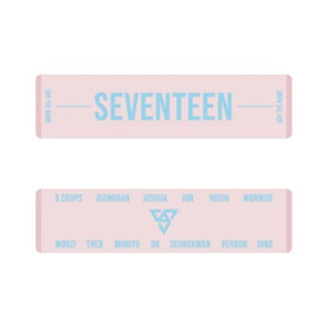 SEVENTEEN 2019 WORLD TOUR ODE TO YOU SLOGAN TOWEL