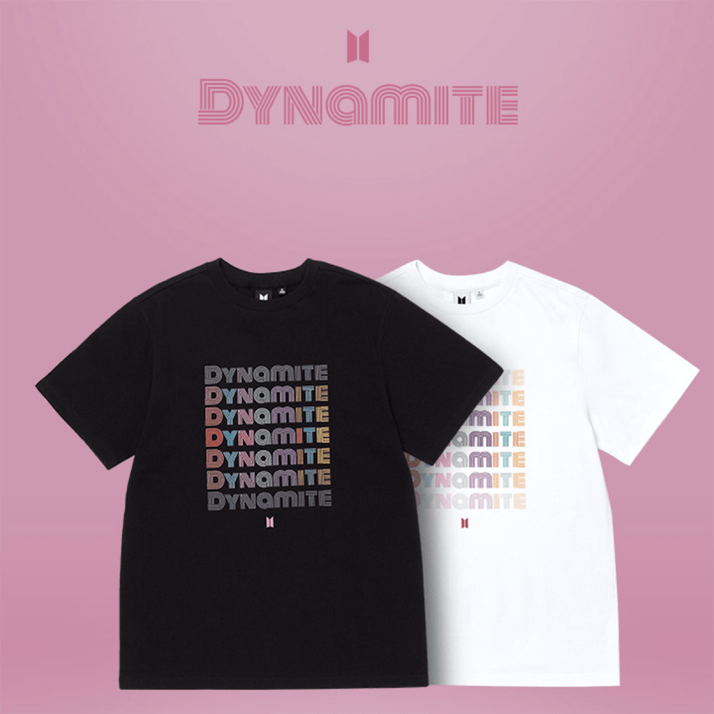 BTS OFFICIAL 'DYNAMITE S/S T-SHIRT'