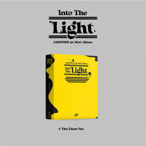 LIGHTSUM 1ST MINI ALBUM 'INTO THE LIGHT' THE CLASS VERSION COVER