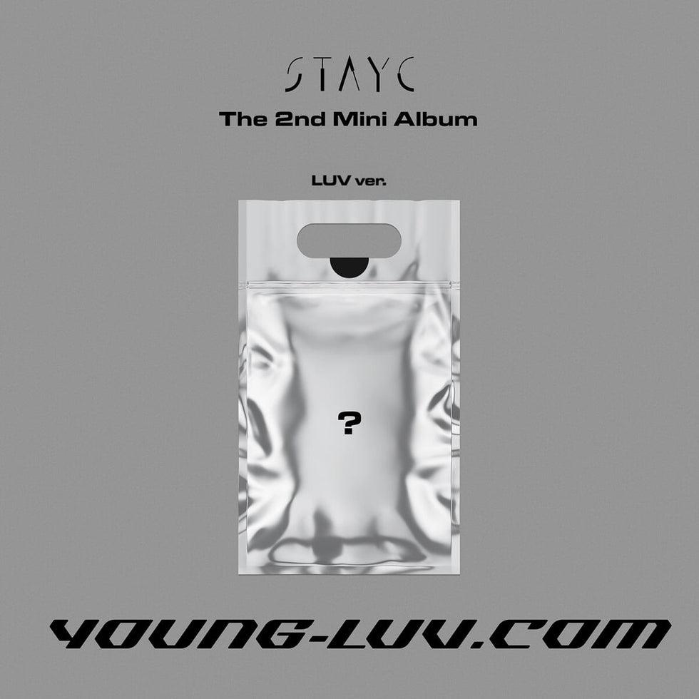 STAYC 2ND MINI ALBUM 'YOUNG-LUV.COM' LUV VERSION COVER