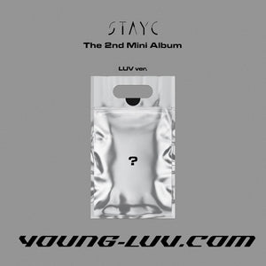 STAYC 2ND MINI ALBUM 'YOUNG-LUV.COM' LUV VERSION COVER