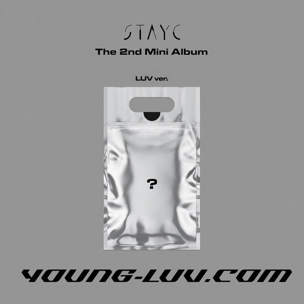 STAYC 2ND MINI ALBUM 'YOUNG-LUV.COM' LUV VERSION COVER