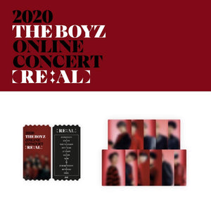 THE BOYZ '2020 RE:AL CONCERT TICKET CARD & PHOTO CARD SET'