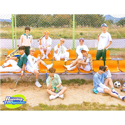 TOO 2ND MINI ALBUM 'RUNNING TOOGETHER' POSTER ONLY - KPOP REPUBLIC
