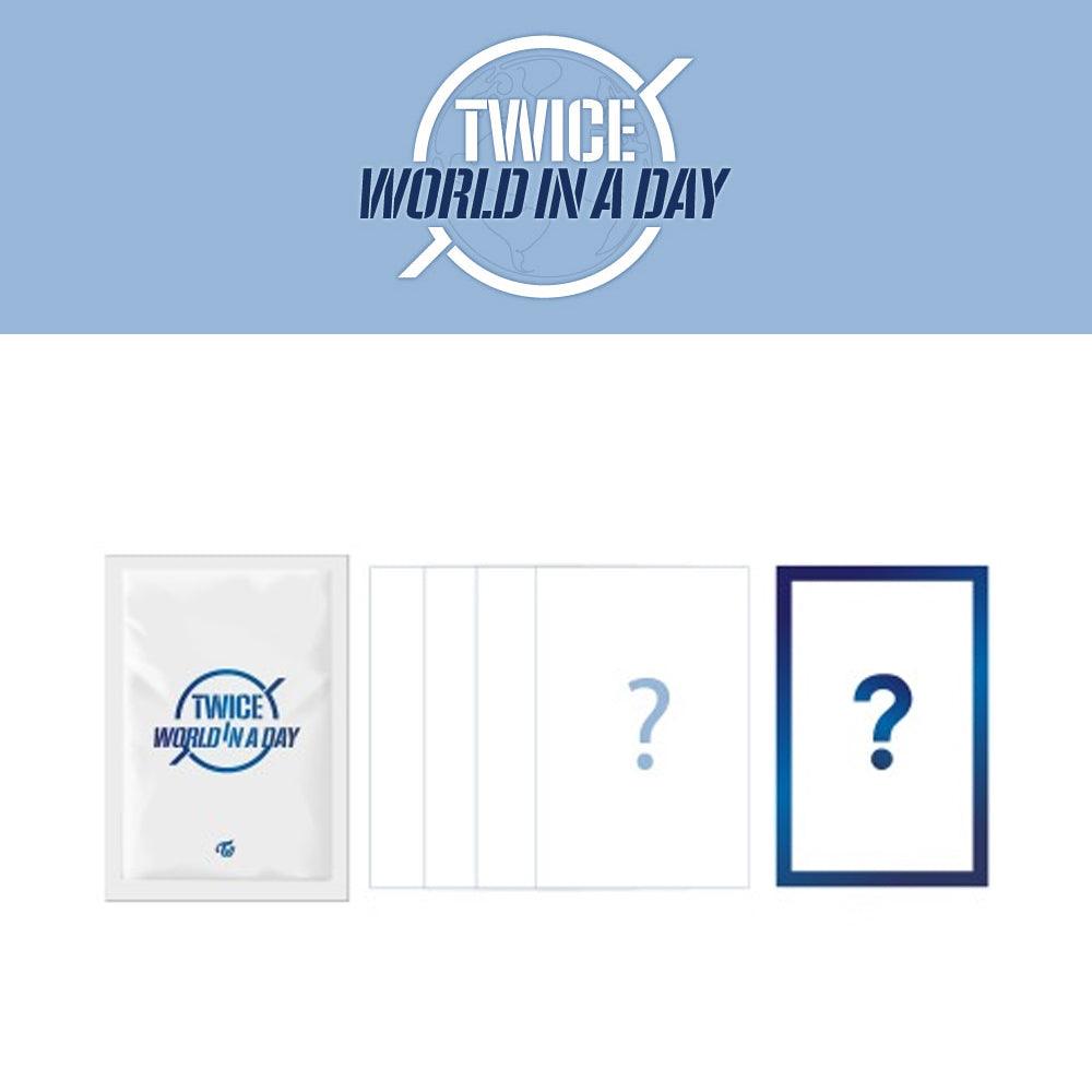 TWICE '2020 WORLD IN A DAY TRADING CARD'
