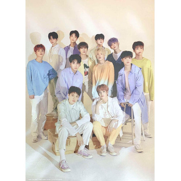 TREASURE 1ST SINGLE ALBUM 'THE FIRST STEP : CHAPTER ONE' POSTER ONLY - KPOP REPUBLIC