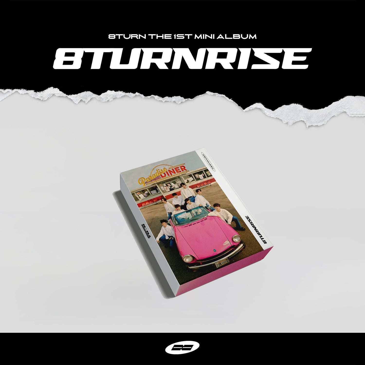 8TURN 1ST MINI ALBUM '8TURNRISE' TURN VERSION COVER