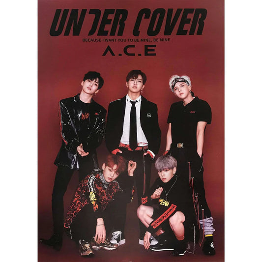 A.C.E 2ND MINI ALBUM 'UNDER COVER' POSTER A