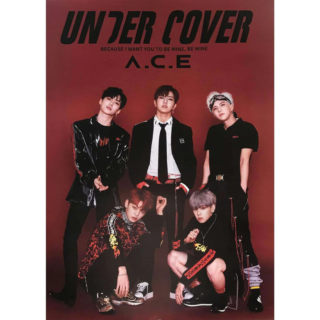 A.C.E 2ND MINI ALBUM 'UNDER COVER' POSTER A